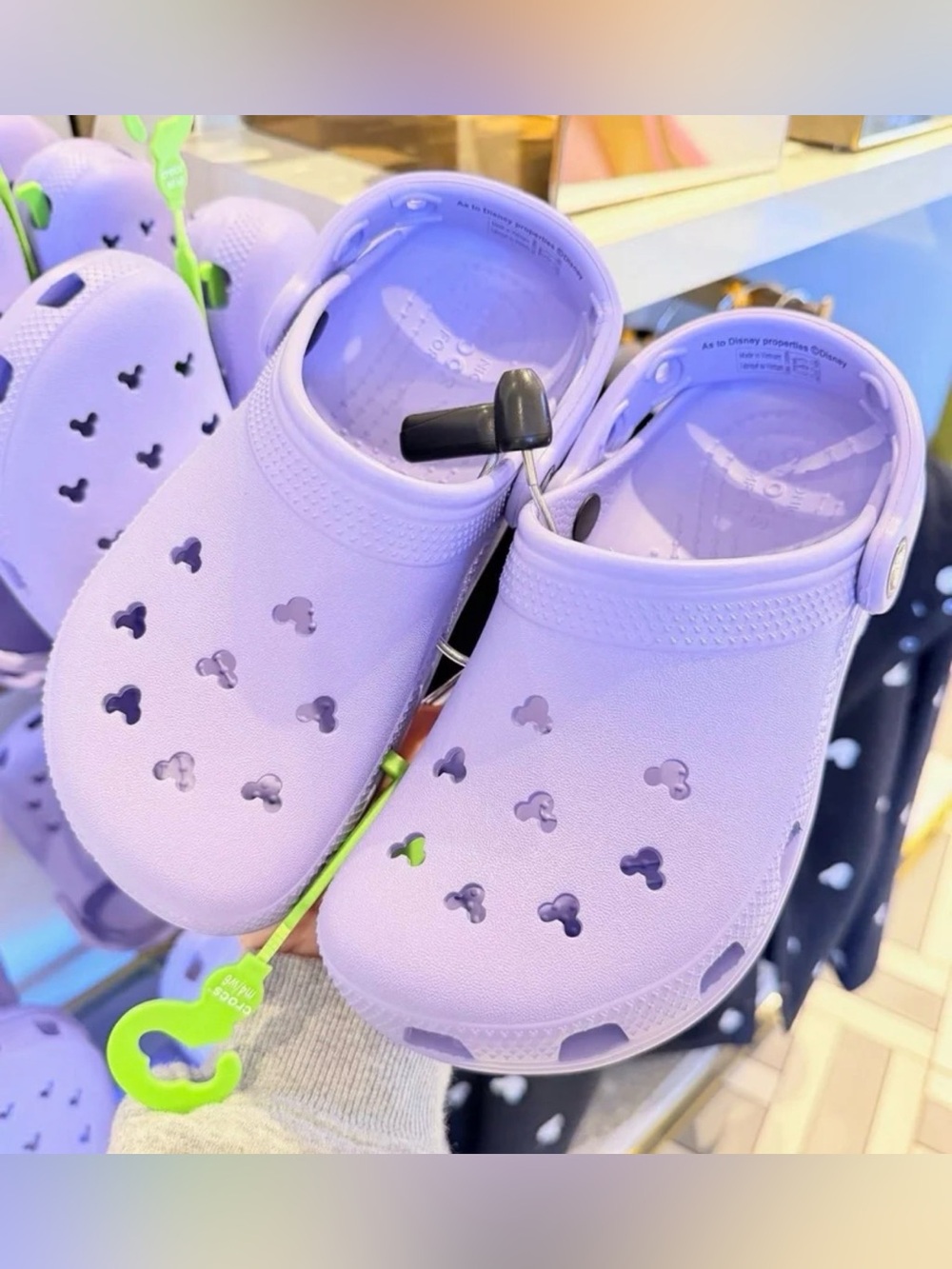 Disney Parks purple Mickey Mouse Ears Crocs WDW 2026